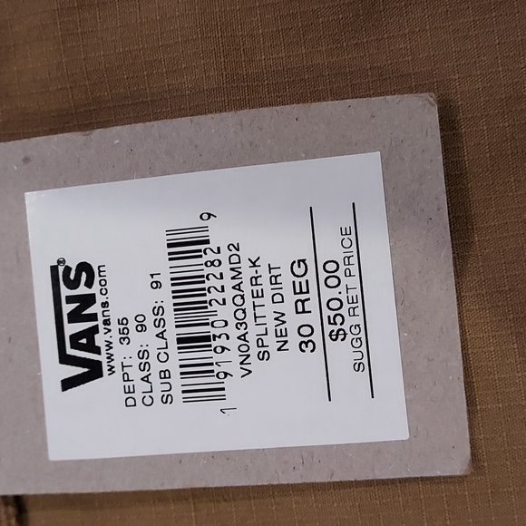 NWT Women's Vans Shorts Size 30💥💥 - Picture 6 of 10